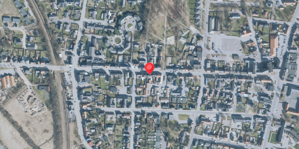 Oversvømmelsesrisiko fra vandløb på Danmarksgade 43, . , 7490 Aulum