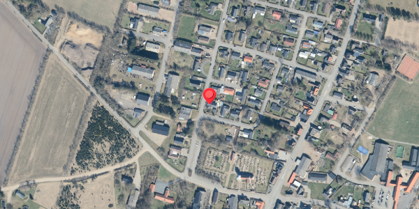 Oversvømmelsesrisiko fra vandløb på Falkevej 4, 7540 Haderup