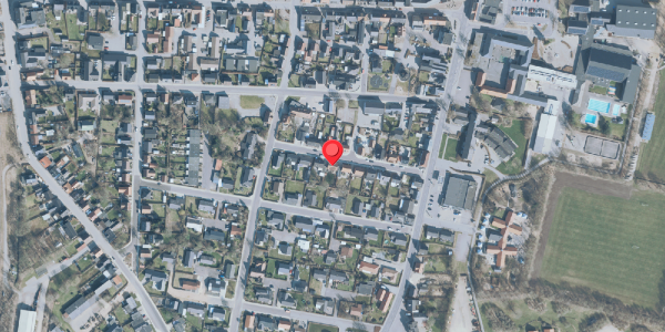 Oversvømmelsesrisiko fra vandløb på Fynsgade 13, . , 7490 Aulum