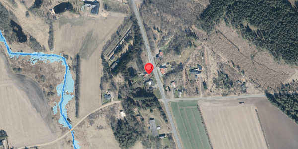 Oversvømmelsesrisiko fra vandløb på Herningvej 72, . , 7540 Haderup