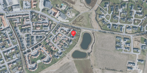 Oversvømmelsesrisiko fra vandløb på Irisvej 13, 7490 Aulum