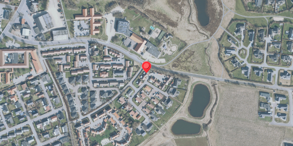 Oversvømmelsesrisiko fra vandløb på Irisvej 41, 7490 Aulum