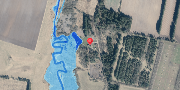 Oversvømmelsesrisiko fra vandløb på Karupvej 5, . , 7540 Haderup