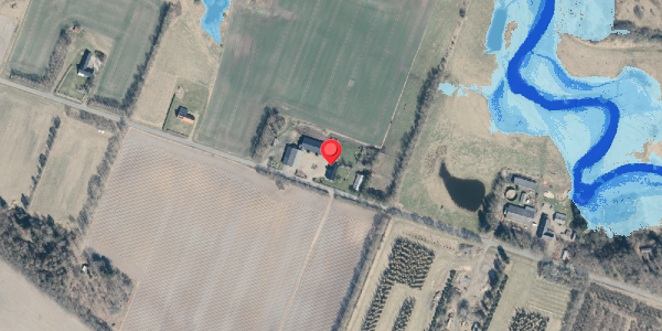 Oversvømmelsesrisiko fra vandløb på Vormstrupvej 13, . , 7540 Haderup