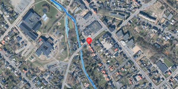 Oversvømmelsesrisiko fra vandløb på Bjerglide 2, 7330 Brande