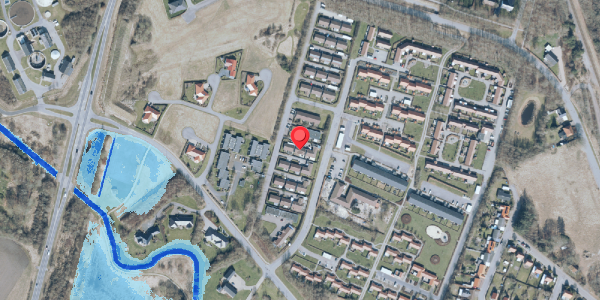 Oversvømmelsesrisiko fra vandløb på Agerhøj 21, . , 6880 Tarm