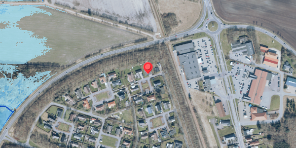 Oversvømmelsesrisiko fra vandløb på Gjerager 55, . , 6880 Tarm
