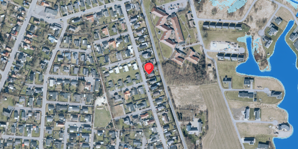 Oversvømmelsesrisiko fra vandløb på Irisvej 57, 6880 Tarm