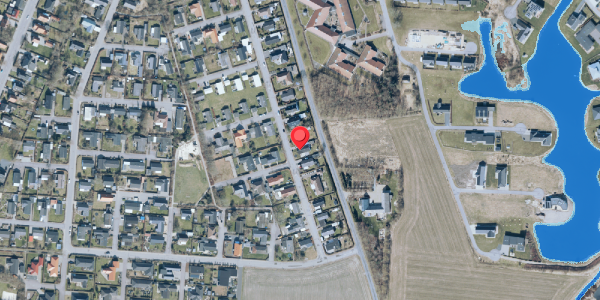 Oversvømmelsesrisiko fra vandløb på Irisvej 91, . , 6880 Tarm