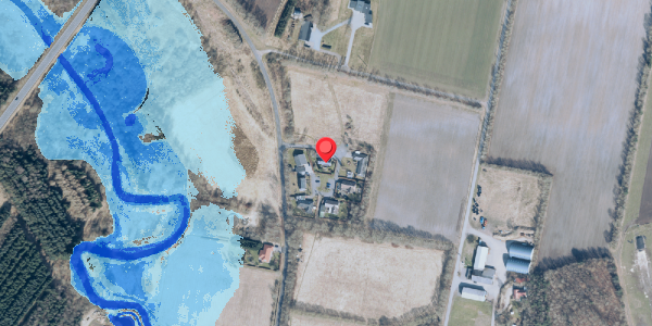 Oversvømmelsesrisiko fra vandløb på Stenager 2, 6880 Tarm