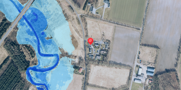 Oversvømmelsesrisiko fra vandløb på Stenager 4, . , 6880 Tarm