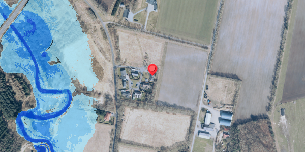 Oversvømmelsesrisiko fra vandløb på Stenager 14, . , 6880 Tarm