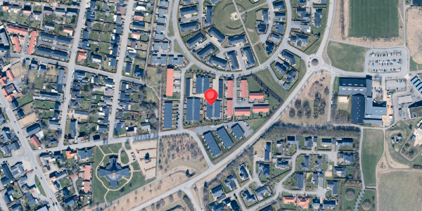 Oversvømmelsesrisiko fra vandløb på Baunetoften 25F, 7400 Herning