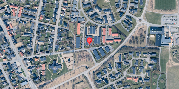 Oversvømmelsesrisiko fra vandløb på Baunetoften 27D, . , 7400 Herning