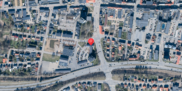 Oversvømmelsesrisiko fra vandløb på Dalgas Alle 1, . , 7400 Herning