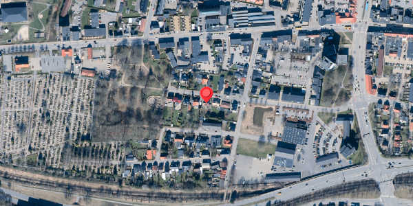 Oversvømmelsesrisiko fra vandløb på Dalgas Alle 21, . , 7400 Herning