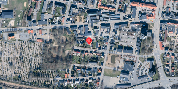 Oversvømmelsesrisiko fra vandløb på Dalgas Alle 28, . , 7400 Herning