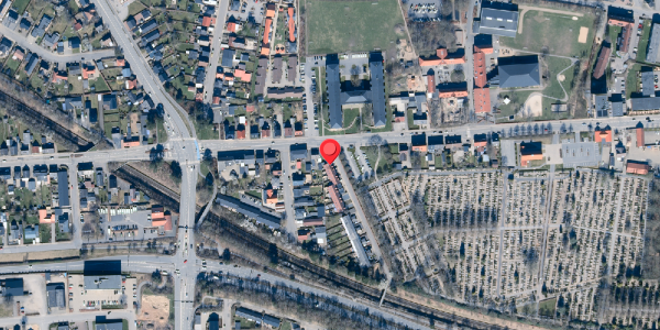 Oversvømmelsesrisiko fra vandløb på Fuglsangsvej 2A, 7400 Herning