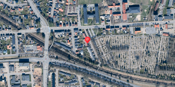 Oversvømmelsesrisiko fra vandløb på Fuglsangsvej 4D, . , 7400 Herning