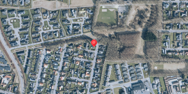 Oversvømmelsesrisiko fra vandløb på Havretoften 13, 7400 Herning