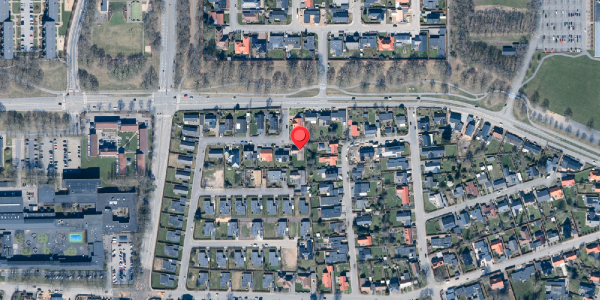 Oversvømmelsesrisiko fra vandløb på Irisvej 22, 7400 Herning