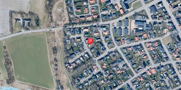 Oversvømmelsesrisiko fra vandløb på Nedertoften 83, 7400 Herning