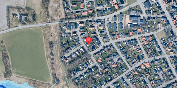 Oversvømmelsesrisiko fra vandløb på Nedertoften 85, 7400 Herning