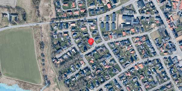 Oversvømmelsesrisiko fra vandløb på Nedertoften 89, 7400 Herning