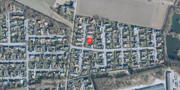 Oversvømmelsesrisiko fra vandløb på Solbjerg 23, 7400 Herning