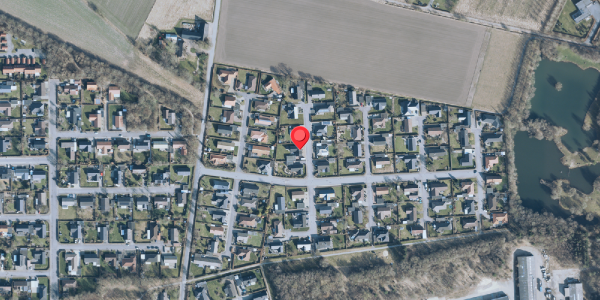 Oversvømmelsesrisiko fra vandløb på Solbjerg 27, 7400 Herning