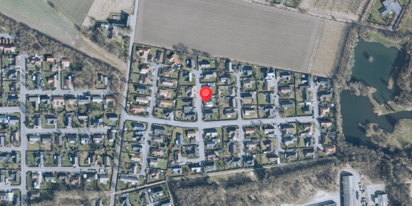 Oversvømmelsesrisiko fra vandløb på Solbjerg 41, 7400 Herning
