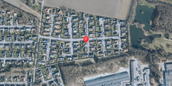 Oversvømmelsesrisiko fra vandløb på Solbjerg 44, 7400 Herning