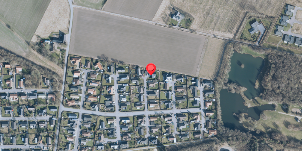 Oversvømmelsesrisiko fra vandløb på Solbjerg 55, 7400 Herning