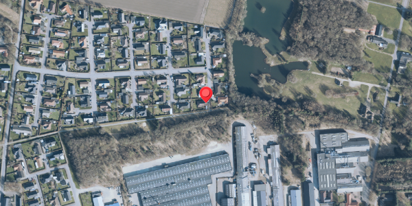 Oversvømmelsesrisiko fra vandløb på Solbjerg 72, 7400 Herning