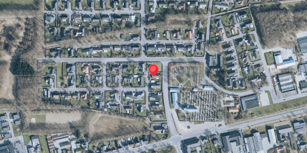 Oversvømmelsesrisiko fra vandløb på Toftbjerg 21, 7400 Herning