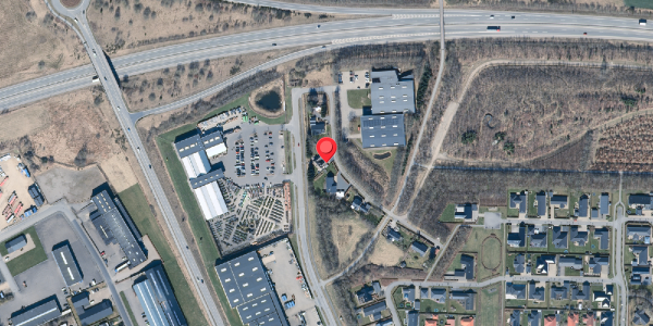 Oversvømmelsesrisiko fra vandløb på Trehuse 4, . , 7400 Herning