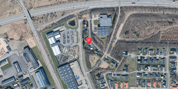 Oversvømmelsesrisiko fra vandløb på Trehuse 6, . , 7400 Herning