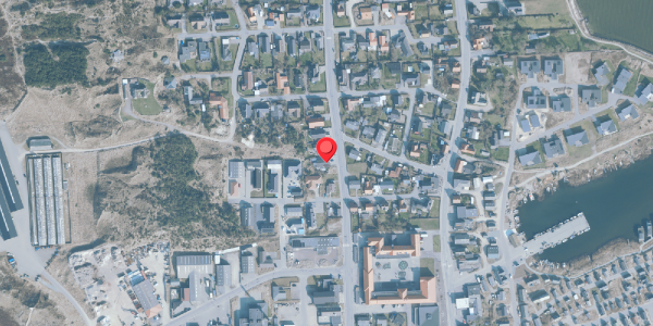 Oversvømmelsesrisiko fra vandløb på Parallelvej 17, 6960 Hvide Sande