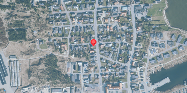 Oversvømmelsesrisiko fra vandløb på Parallelvej 25, 6960 Hvide Sande