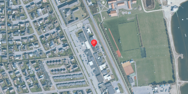 Oversvømmelsesrisiko fra vandløb på Parallelvej 80, 6960 Hvide Sande