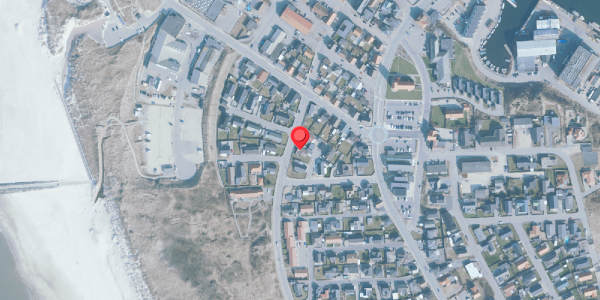 Oversvømmelsesrisiko fra vandløb på Stormgade 21, 6960 Hvide Sande