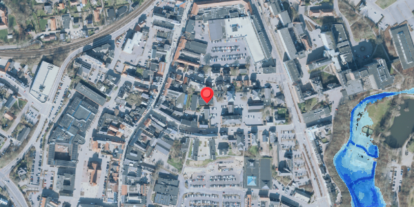 Oversvømmelsesrisiko fra vandløb på Danmarksgade 11B, 7500 Holstebro