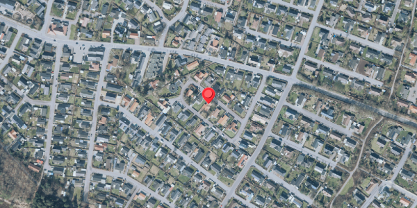 Oversvømmelsesrisiko fra vandløb på Lyngkrogen 21, 7500 Holstebro