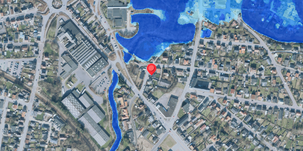 Oversvømmelsesrisiko fra vandløb på Svinget 13, 7500 Holstebro