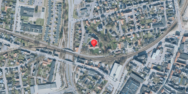 Oversvømmelsesrisiko fra vandløb på Sysselting 2B, 7500 Holstebro