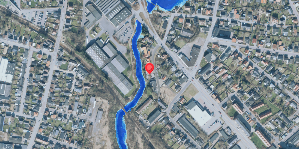 Oversvømmelsesrisiko fra vandløb på Vasen 8, . , 7500 Holstebro