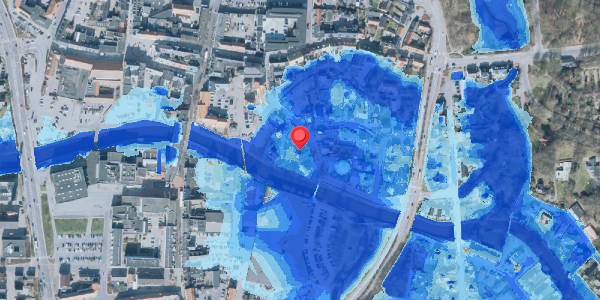 Oversvømmelsesrisiko fra vandløb på Vigen 6, . , 7500 Holstebro
