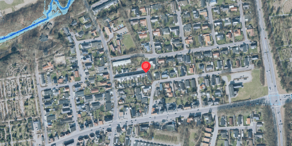 Oversvømmelsesrisiko fra vandløb på Vikkevej 24, 7500 Holstebro