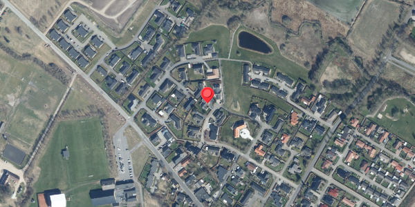 Oversvømmelsesrisiko fra vandløb på Bakken 49, . , 7441 Bording
