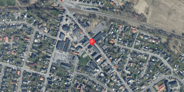 Oversvømmelsesrisiko fra vandløb på Borgergade 1A, . , 7441 Bording